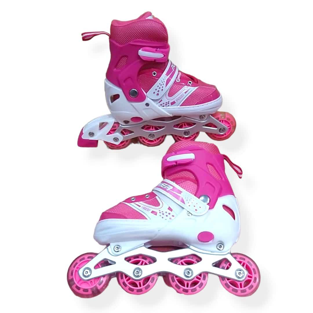 GlideX Adjustable Roller Skates – Smooth & Stylish Rides!