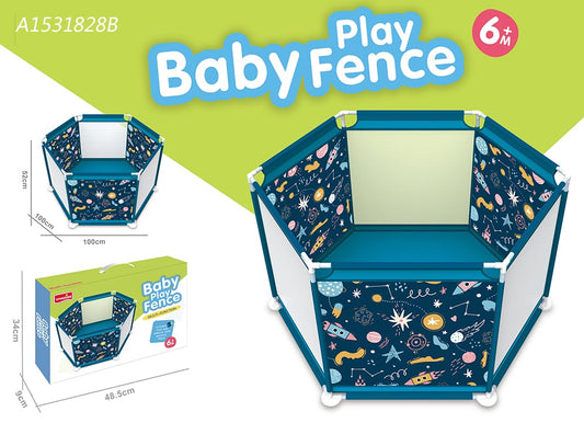 Safe & Sturdy Baby Play Fence – Secure Playtime Anywhere!