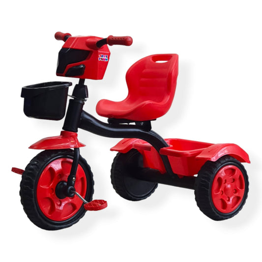 Baby Tricycle With Front & Back Basket