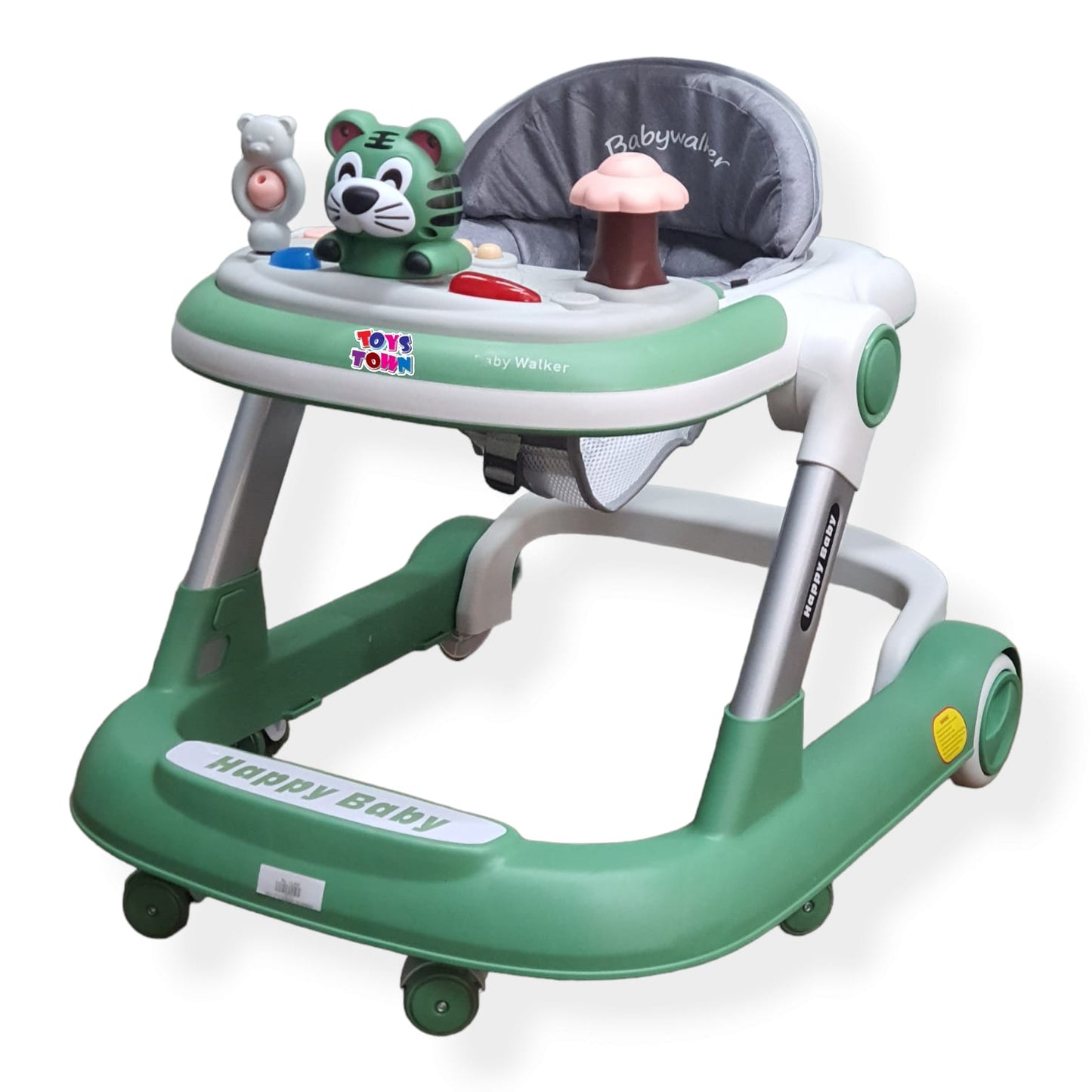 2 in 1 Baby Walker, Toddler Baby Push Walker with Removable Feeding Tray