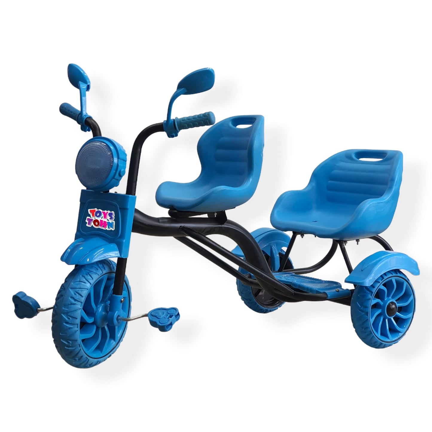 Double Seat Kids Tricycle