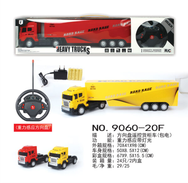 Big Heavy-Duty Construction Truck Toy